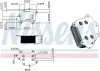 Ölkühler, Motoröl NISSENS 91549 Bild Ölkühler, Motoröl NISSENS 91549