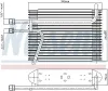 Verdampfer, Klimaanlage NISSENS 92155 Bild Verdampfer, Klimaanlage NISSENS 92155