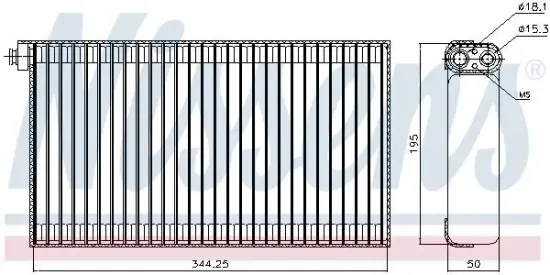 Lader, Aufladung NISSENS 93283 Bild Lader, Aufladung NISSENS 93283