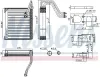Verdampfer, Klimaanlage NISSENS 92352 Bild Verdampfer, Klimaanlage NISSENS 92352