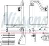 Verdampfer, Klimaanlage NISSENS 92427 Bild Verdampfer, Klimaanlage NISSENS 92427