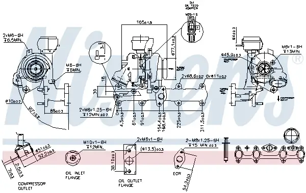 Lader, Aufladung NISSENS 930182