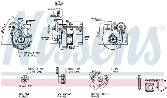 Lader, Aufladung NISSENS 93041 Bild Lader, Aufladung NISSENS 93041