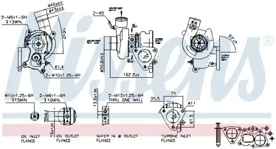 Lader, Aufladung NISSENS 93065 Bild Lader, Aufladung NISSENS 93065