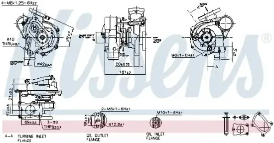 Lader, Aufladung NISSENS 93070 Bild Lader, Aufladung NISSENS 93070