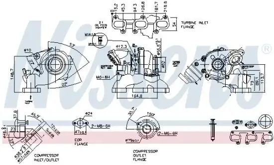 Lader, Aufladung NISSENS 93071 Bild Lader, Aufladung NISSENS 93071