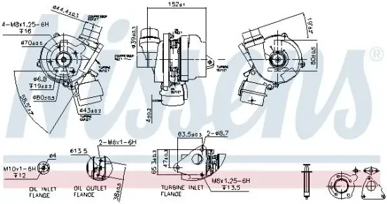 Lader, Aufladung NISSENS 93089 Bild Lader, Aufladung NISSENS 93089