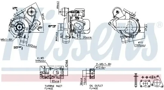 Lader, Aufladung NISSENS 93094 Bild Lader, Aufladung NISSENS 93094