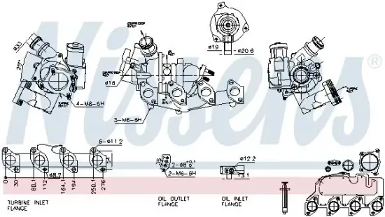 Lader, Aufladung NISSENS 93117 Bild Lader, Aufladung NISSENS 93117