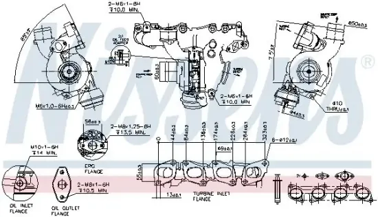 Lader, Aufladung NISSENS 93131 Bild Lader, Aufladung NISSENS 93131