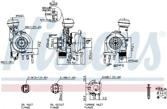 Lader, Aufladung NISSENS 93201 Bild Lader, Aufladung NISSENS 93201