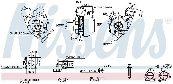 Lader, Aufladung NISSENS 93224