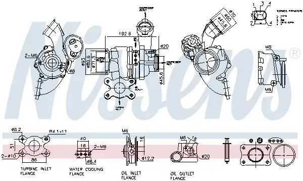 Lader, Aufladung NISSENS 93289
