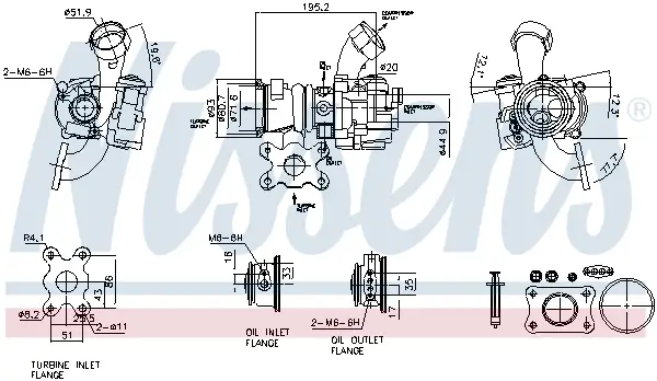 Lader, Aufladung NISSENS 93305