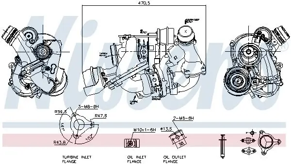 Lader, Aufladung NISSENS 93310