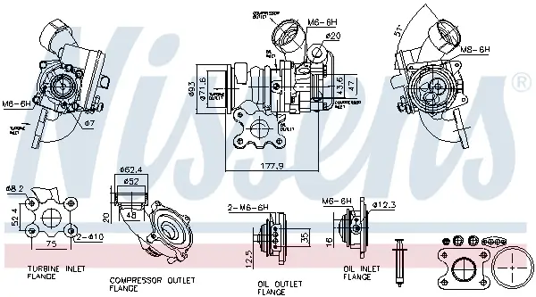 Lader, Aufladung NISSENS 93315