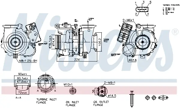 Lader, Aufladung NISSENS 93462
