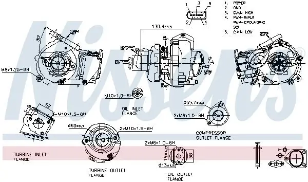 Lader, Aufladung NISSENS 93502