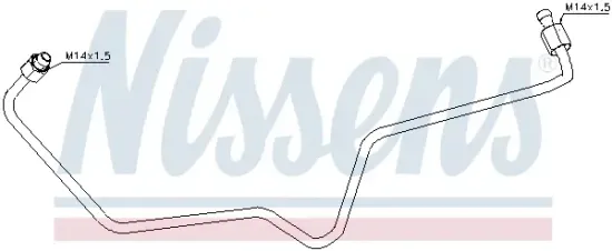 Ölleitung, Lader NISSENS 935020 Bild Ölleitung, Lader NISSENS 935020