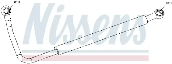 Ölleitung, Lader NISSENS 935086 Bild Ölleitung, Lader NISSENS 935086