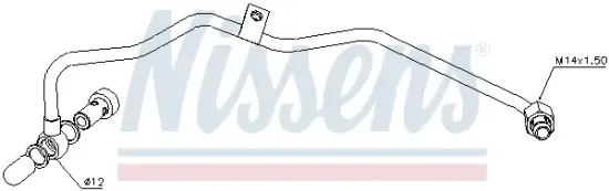 Ölleitung, Lader NISSENS 935094 Bild Ölleitung, Lader NISSENS 935094