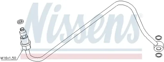 Ölleitung, Lader NISSENS 935106 Bild Ölleitung, Lader NISSENS 935106