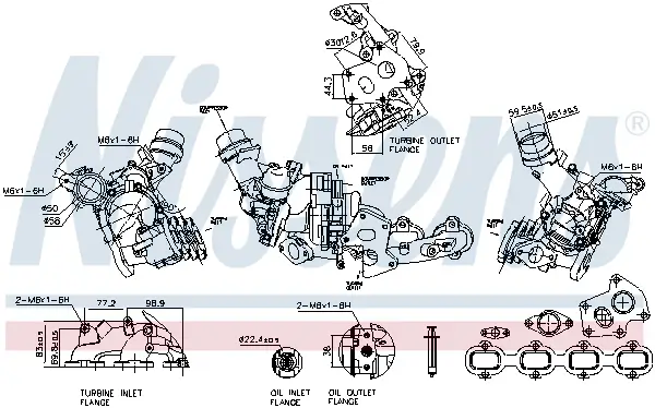 Lader, Aufladung NISSENS 93513