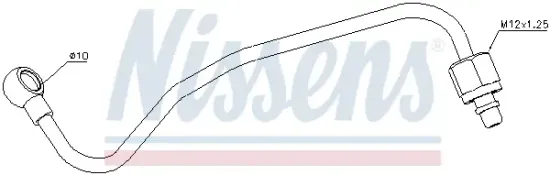Ölleitung, Lader NISSENS 935137 Bild Ölleitung, Lader NISSENS 935137
