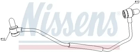 Ölleitung, Lader NISSENS 935144 Bild Ölleitung, Lader NISSENS 935144