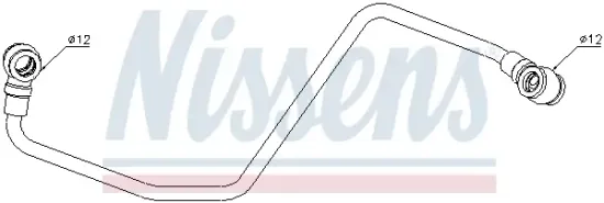Ölleitung, Lader NISSENS 935152 Bild Ölleitung, Lader NISSENS 935152