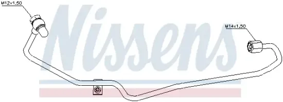 Ölleitung, Lader NISSENS 935166 Bild Ölleitung, Lader NISSENS 935166