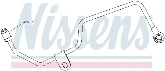 Ölleitung, Lader NISSENS 935178 Bild Ölleitung, Lader NISSENS 935178