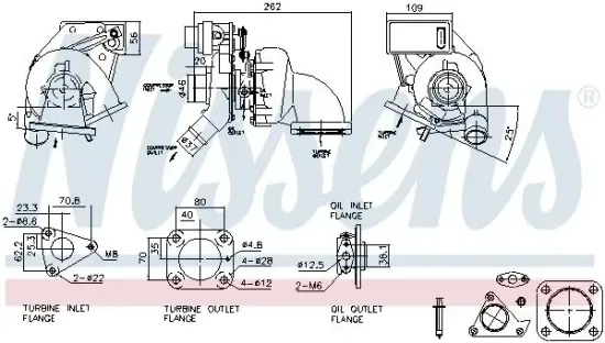 Lader, Aufladung NISSENS 93517 Bild Lader, Aufladung NISSENS 93517