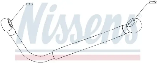 Ölleitung, Lader NISSENS 935186 Bild Ölleitung, Lader NISSENS 935186