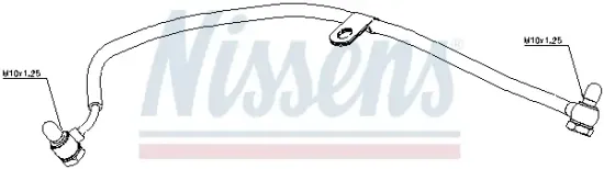 Ölleitung, Lader NISSENS 935204 Bild Ölleitung, Lader NISSENS 935204