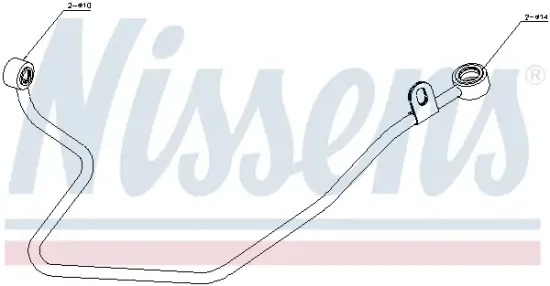 Ölleitung, Lader NISSENS 935226 Bild Ölleitung, Lader NISSENS 935226