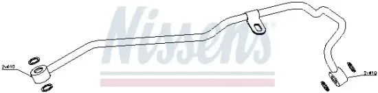 Ölleitung, Lader NISSENS 935236 Bild Ölleitung, Lader NISSENS 935236