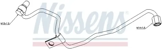 Ölleitung, Lader NISSENS 935259 Bild Ölleitung, Lader NISSENS 935259