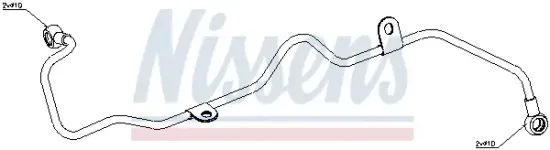 Ölleitung, Lader NISSENS 935280 Bild Ölleitung, Lader NISSENS 935280