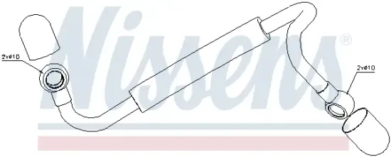 Ölleitung, Lader NISSENS 935289 Bild Ölleitung, Lader NISSENS 935289