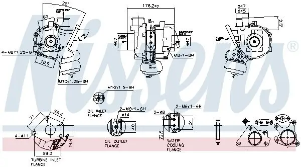 Lader, Aufladung NISSENS 93550