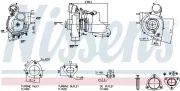 Lader, Aufladung NISSENS 93730