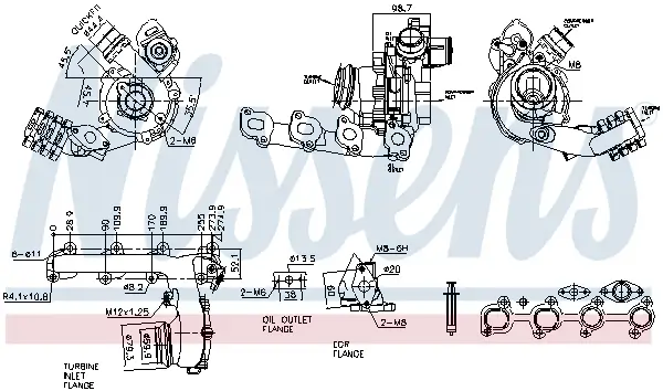 Lader, Aufladung NISSENS 93816