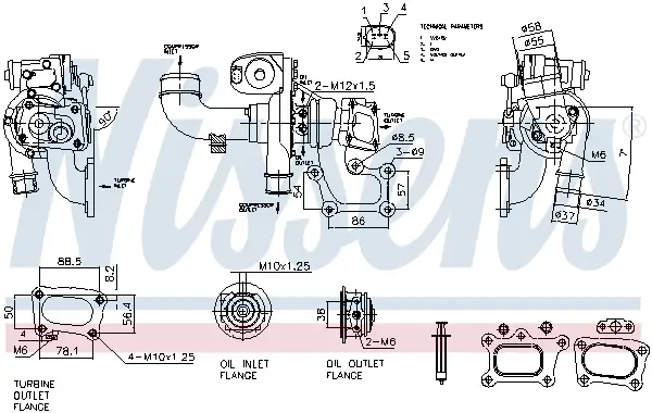 Lader, Aufladung NISSENS 93861