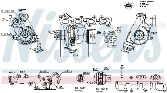 Kondensator, Klimaanlage NISSENS 940437 Bild Kondensator, Klimaanlage NISSENS 940437