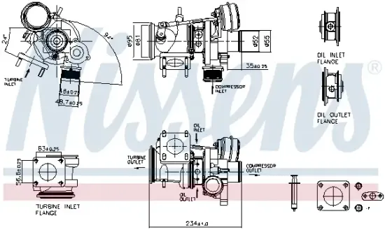 Lader, Aufladung NISSENS 93932 Bild Lader, Aufladung NISSENS 93932