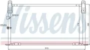 Kondensator, Klimaanlage NISSENS 940463