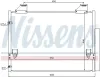 Kondensator, Klimaanlage NISSENS 940083 Bild Kondensator, Klimaanlage NISSENS 940083