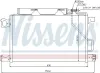 Kondensator, Klimaanlage NISSENS 940100 Bild Kondensator, Klimaanlage NISSENS 940100