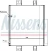 Kondensator, Klimaanlage NISSENS 940492 Bild Kondensator, Klimaanlage NISSENS 940492